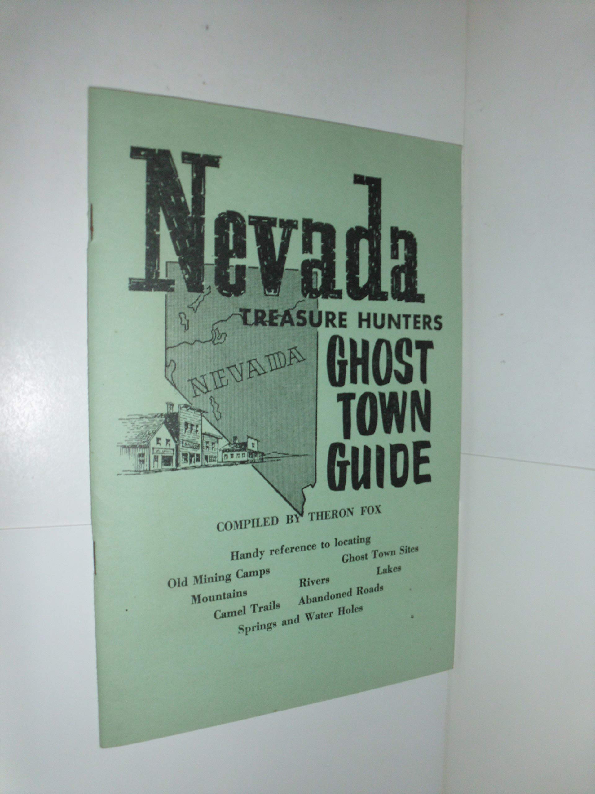 NEVADA TREASURE HUNTER'S GHOST TOWN GUIDE - Picture 1 of 1