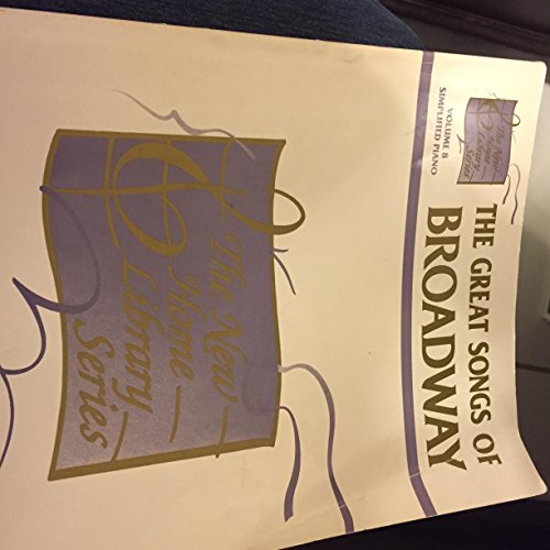 The Great Songs of Broadway, Vol 8, Simplified Piano - 第 1/1 張圖片