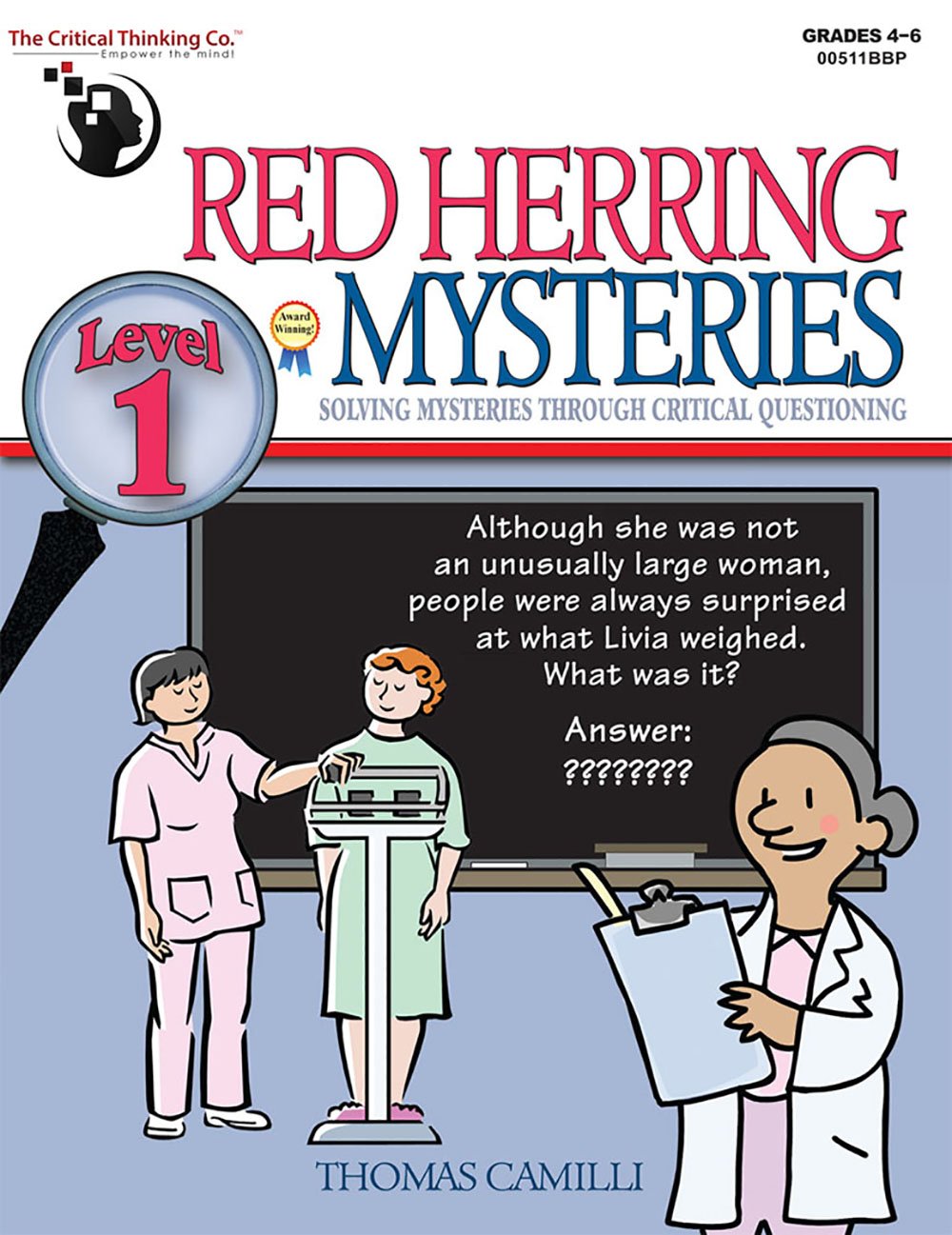Red Herring Mysteries Level 1 Workbook - Solving Mysteries through Critical ... - Picture 1 of 1