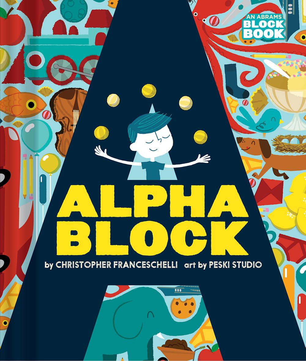 Alphablock (An Abrams Block Book) - Board book Franceschelli, Christopher