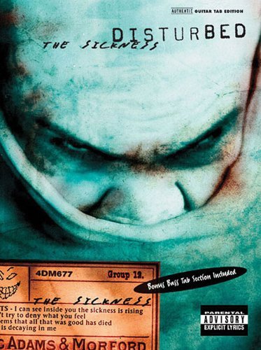 Disturbed - The Sickness: Guitar and Bass Transcriptions [Paperback] [2003] ... - Picture 1 of 1