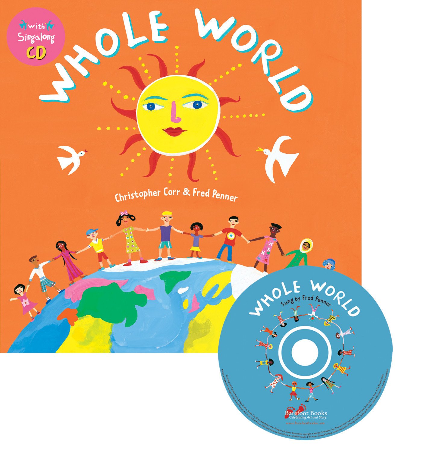 Whole World HC w CD (Sing Along With Fred Penner) - Fred Penner - Hardcover ... - Afbeelding 1 van 1