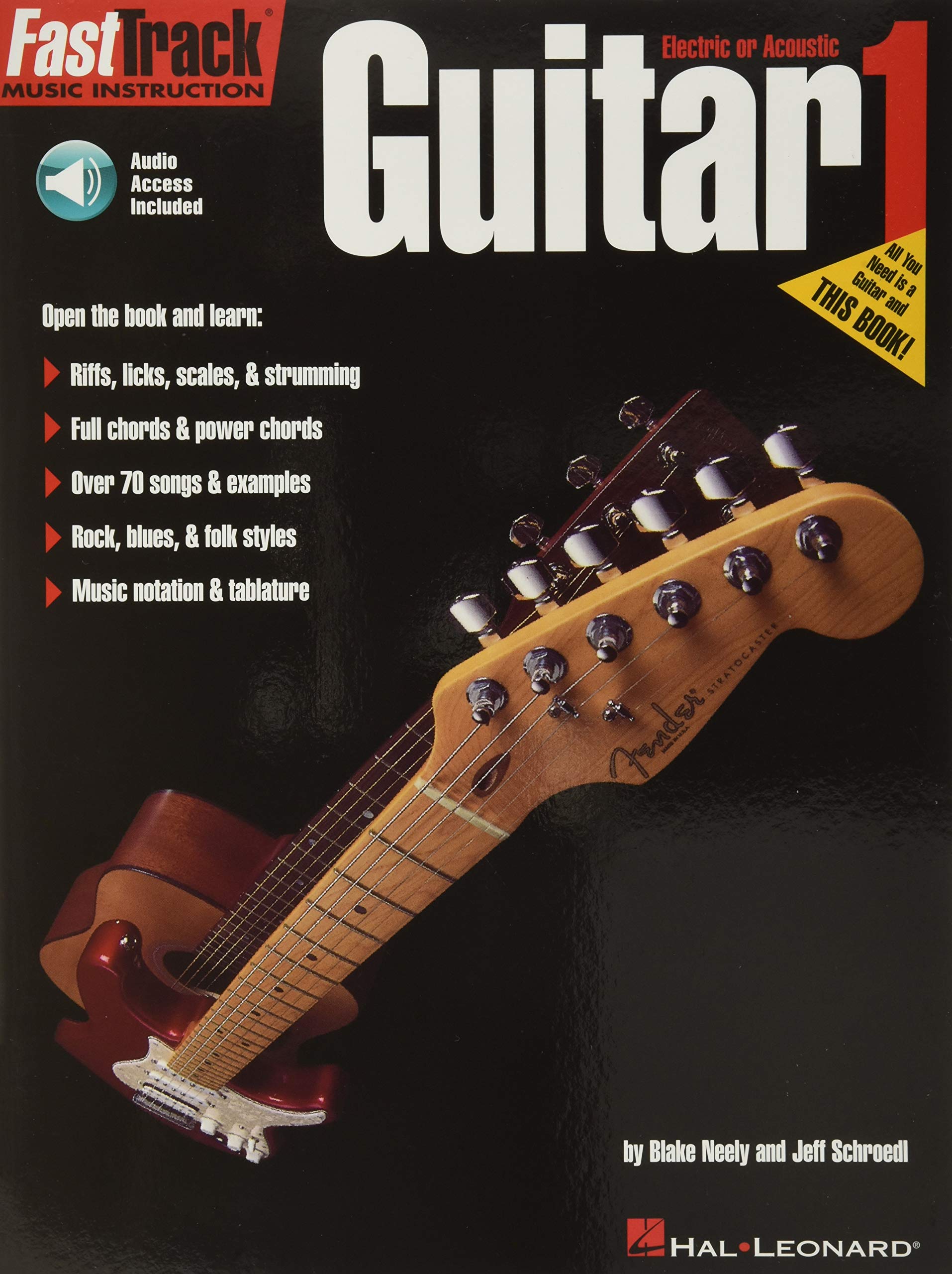 FastTrack Guitar Method - Book 1 (FastTrack Music Instruction)