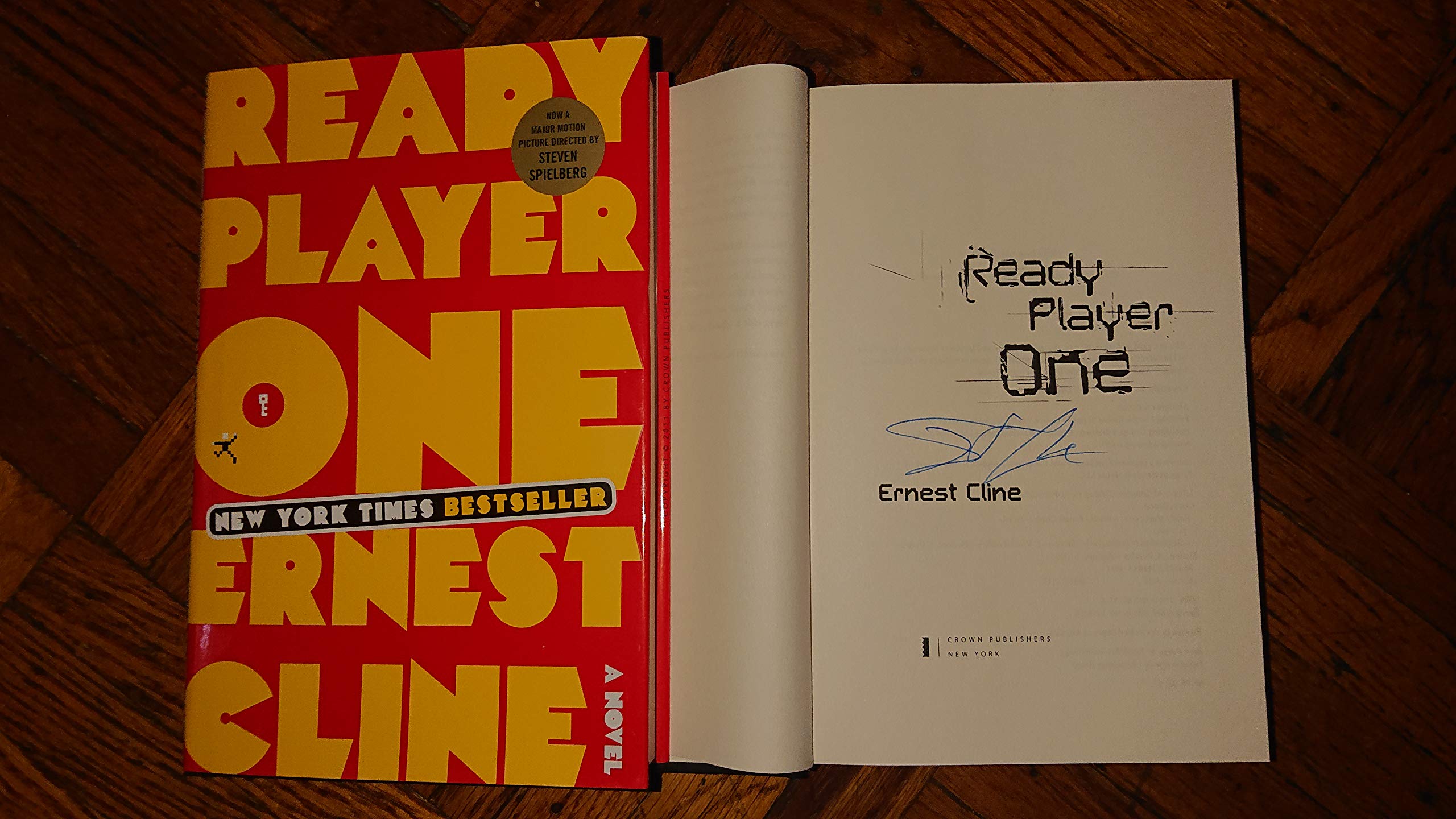Ready Player One AUTOGRAPHED by Ernest Cline (SIGNED EDITION) - Afbeelding 1 van 1