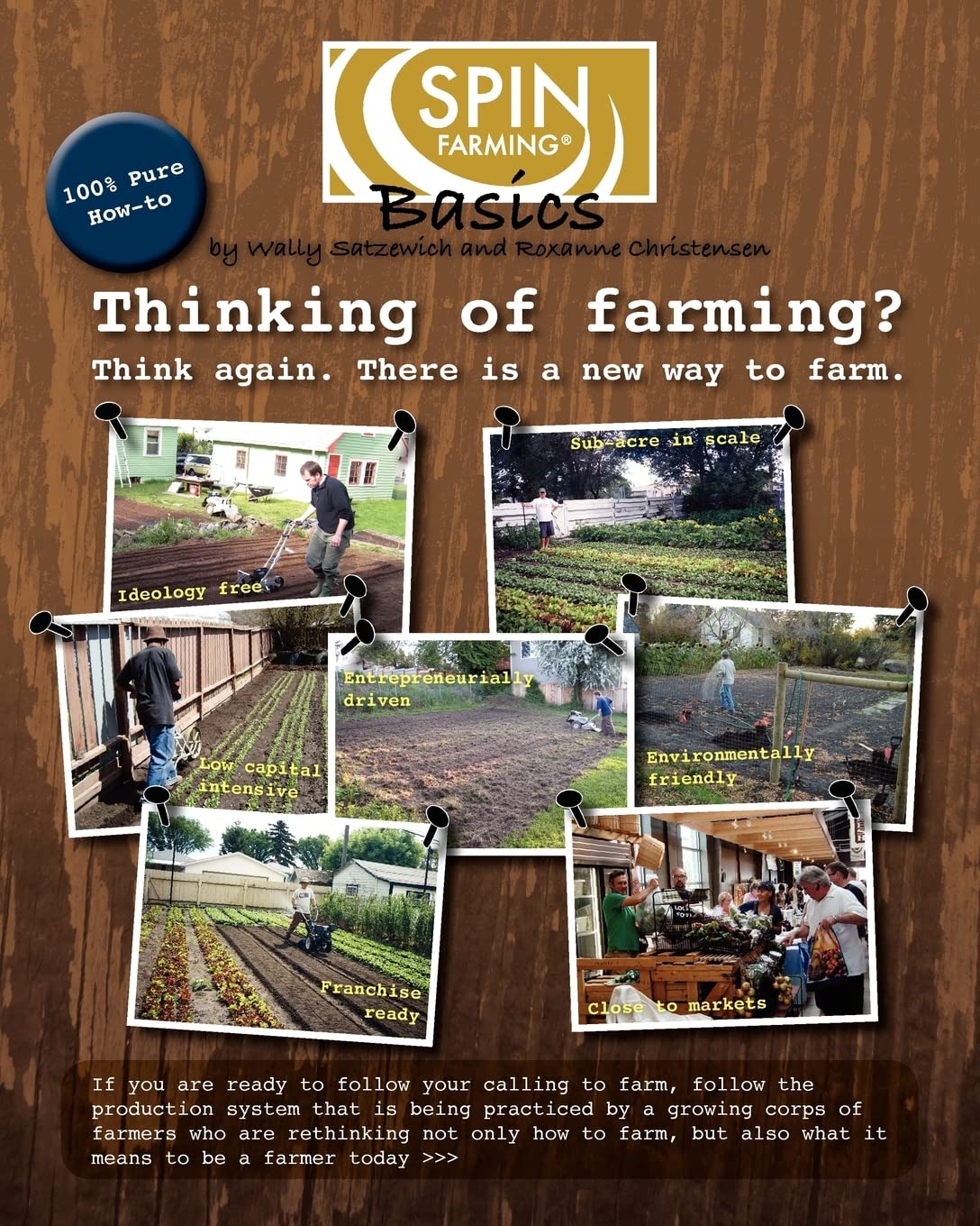 SPIN-Farming Basics : Thinking of Farming ? Réfléchissez à nouveau. Il y a une nouvelle façon de... - Photo 1/1