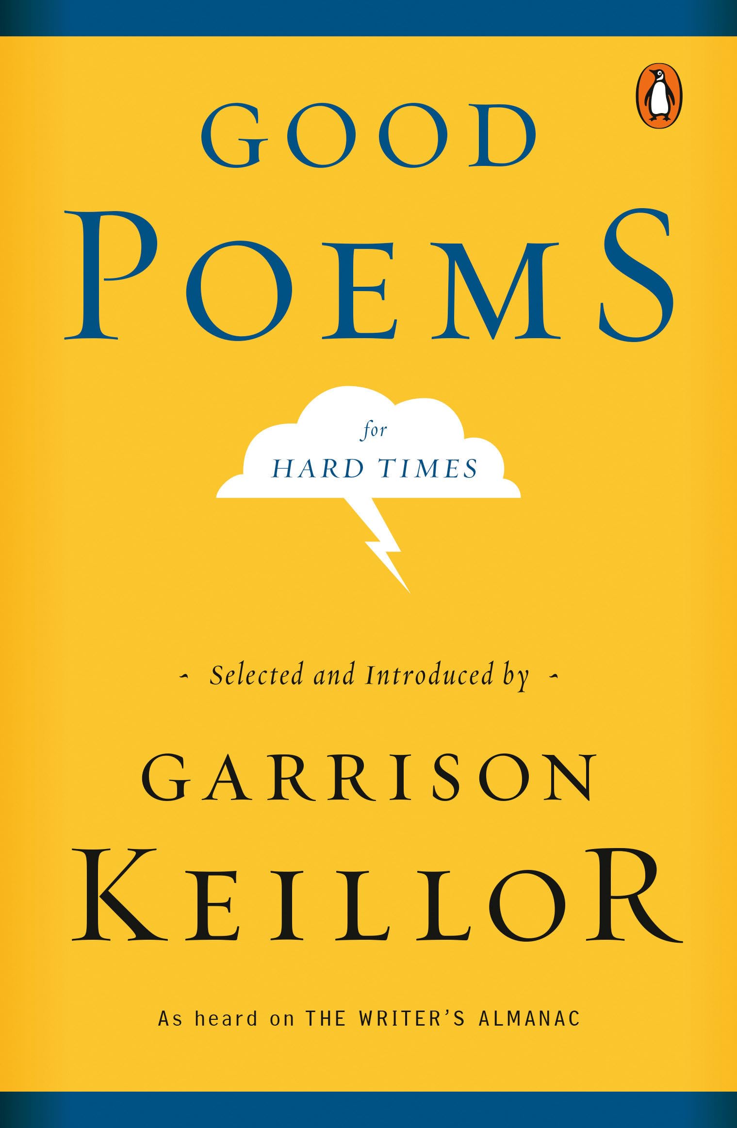 Good Poems for Hard Times - paperback Garrison Keillor