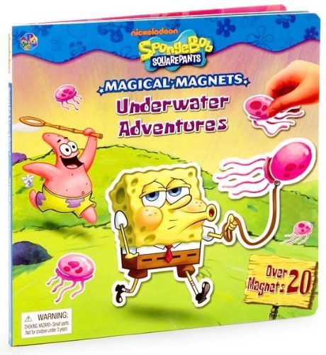 Pantaloni quadrati SpongeBob avventure subacquee (serie di magneti magici) - Foto 1 di 1